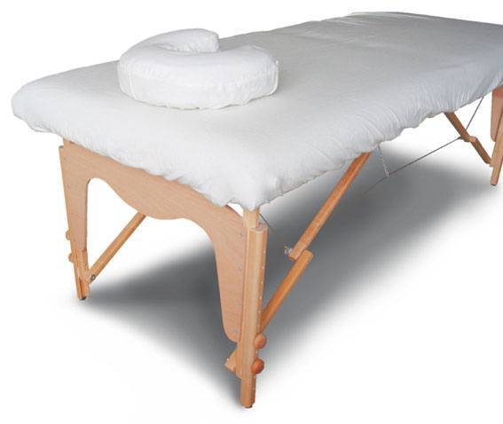 cafe Ineenstorting breng de actie Hoeslaken set massagetafel katoen - Massagetafel shop